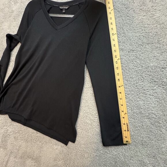 Banana Republic Top Womens Small V-Neck Tunic Elevated Career Work Capsule Basic - Picture 13 of 16